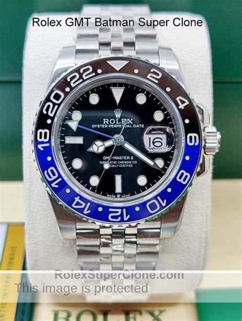 best rolex batman clone